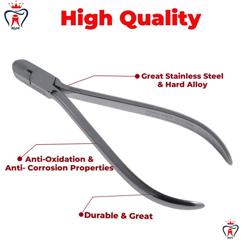 Long Handle Hard Wire Cutter, German Tungsten Carbide Inserts Dental