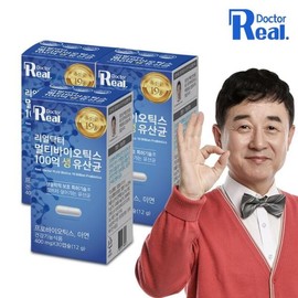 Real Doctor (NS홈쇼핑)리얼닥터 멀티바이오틱스 100억 생 유산균 30캡슐 3개월분33684254 (NS Home Shopping) Real Doctor Multi-Biotics 10 Billion Live Probiotics 30 Capsules 3-Month Supply 33684254