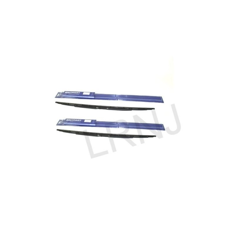 BRITPART WIPER BLADE SET FRONT & REAR & CLIPS COMPATIBLE