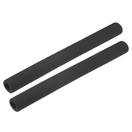 sourcing map Foam Tubing for Handle Grip Support, Pipe Insulation, 17mm ID 27mm OD 295mm Length Black 2pcs
