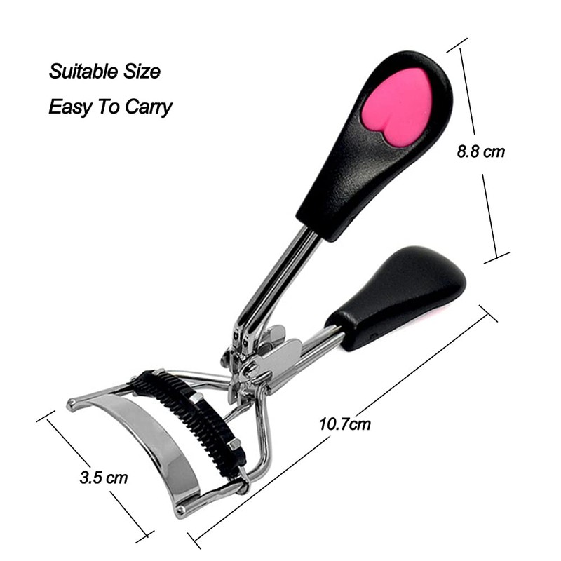 Dr.Pedi Eyelash Curlers with Comb Professional Makeup Tool with Eyelash