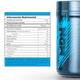 Mdn Sports, Oxido Nitrico, Pre entreno, Brave, Sabor Uva, 40 servicios, 13 g porcion
