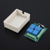 12V 433Mhz 4CH Channel Relay RF Wireless Garage Doors Remote