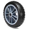 10 Inches Puncture Proof Kayak Trolley Tire Wheel, 330lbs Capacity,