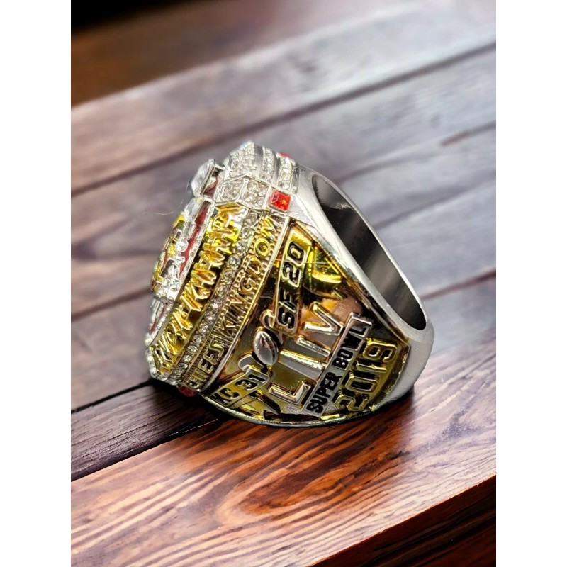 2019 Kansas City US Football Champions Ring #15 Mahomes Souvenirs