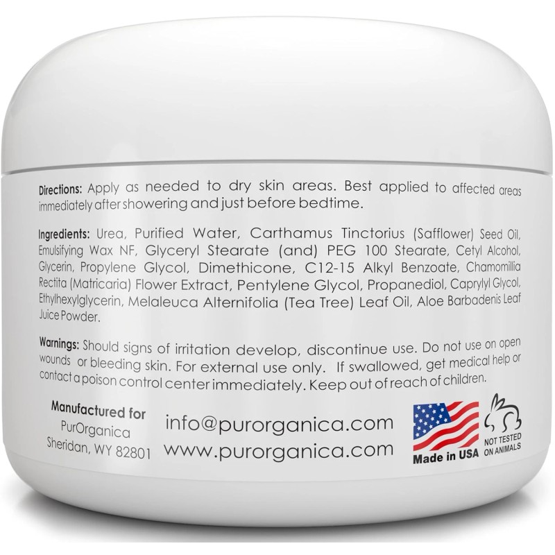 40% Foot Cream Callus Remover - Moisturizes & Softens Cracked,