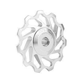 Ceramic Bearing Aluminum Pulley, Set of 2, Jockey Wheel for 7/8/9/10 Speeds, 11T, 13T, 11T, Bicycle Accessories