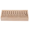 98 Holes Leather Craft Tool Wood Rack Wooden Punch Tool