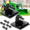 AUTOBOTS Tractor Bucket Hooks 3/8" (2 Pack),Max 15,000 lbs, Bolt