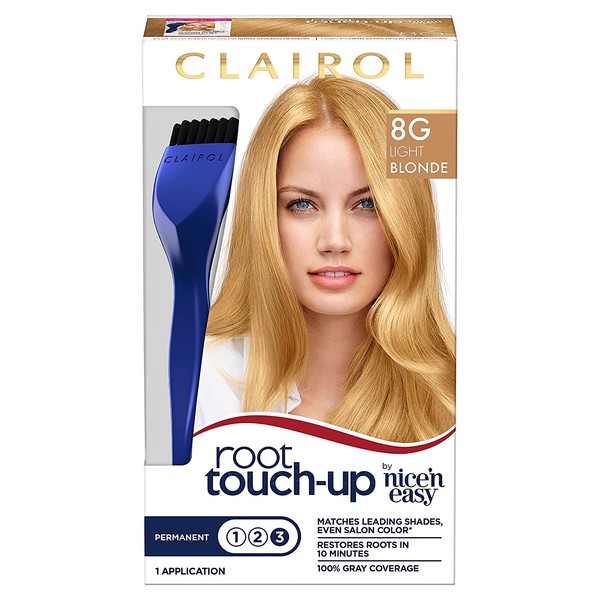 Clairol Nice 'n Easy Root Touch-Up 8G Medium Golden Blonde 1 Kit