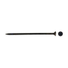 50 Screws 6 x 130 mm Partial Thread 60 mm IROX Steel Black Galvanised Cross Head Pozidriv PZD Flat Screw for Wood and Chipboard 6 x 130 Chipboard