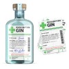 Gin Prescription Medical Alcohol Bottle Gift Funny Drinks Sticker (1)