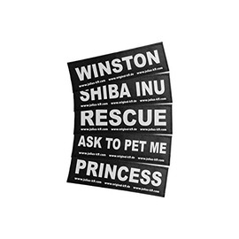 Julius-K9 Patch with Hook and Loop Fastener, Small, Service Dog