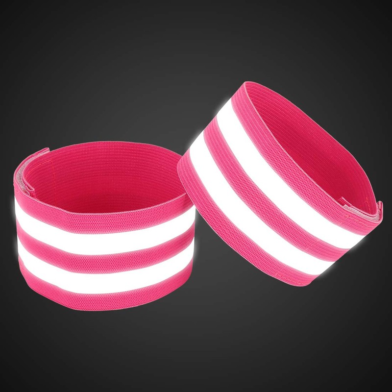 X AUTOHAUX 4 Pcs Reflective Bands for Ankle Reflective Slaps