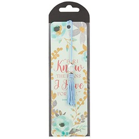 For I Know the Plans I Have for You Beaded Bookmark
