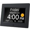 Mitoart Digital Alarm Clock with Date and Day of Week