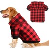 Sudadera con Capucha para Perro a Cuadros, suéter para Perros