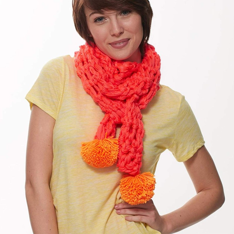 Caron Simply Soft Yarn - 6 Pack with Patterns (Neon