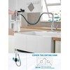 Kitchen Faucets with Pull Down Sprayer,Waterfall Kitchen Sink Faucet,Commercial Utility