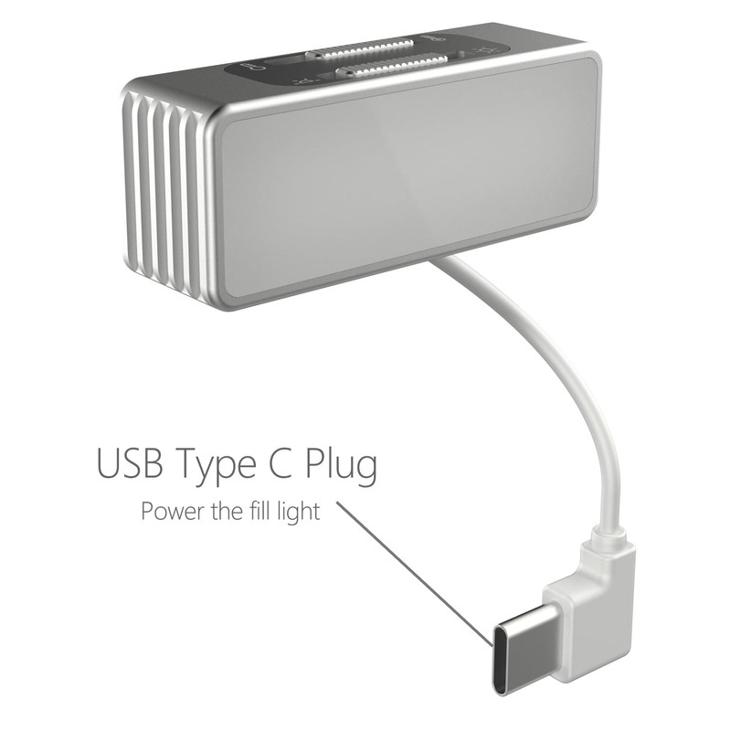 Magnetic Fill Light with Adjustable Brightness and Color Temperature Original