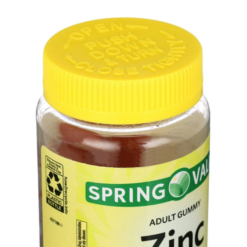 Spring Valley Zinc, zinc Gummies 22mg, Immune System Support, Zinc
