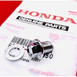 GENUINE HONDA PARTS HONDA OIL DRAIN BOLT PLUG TRX200 SX (1987-88) TRX400X TRX400EX (1999-2008) OEM