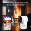 Indoor Camera for Home Security 360°, 1080p Pet Cameras with