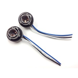 1157/2357 Bulb Socket Brake Turn Signal Light Harness Wire LED Pig Tail Plug