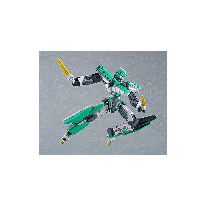 MODEROID Shinkansen Transforming Robot Shinkalion Z E5 Hayabusa & E5