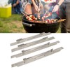 4PCS Stainless Steel Wind Guard for 36in Griddle Stable Combustion