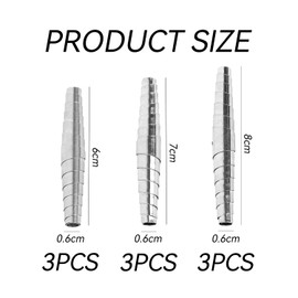 9 Pieces of Pruning Scissor Replacement Spring, Stainless Steel Scissor Spring, Spring That is Not Easy to Deform, Garden Trimming Tool Accessories.