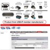 NFHK Motherboard 9pin USB 2.0 Header 1 to 2/4 Female