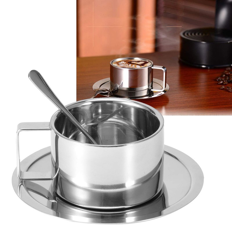 Nikou Cups - Saucers - Set, Coffee Cup with Tray