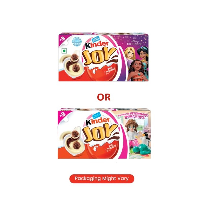Kinder Joy Girl Multipack- Pack of 3