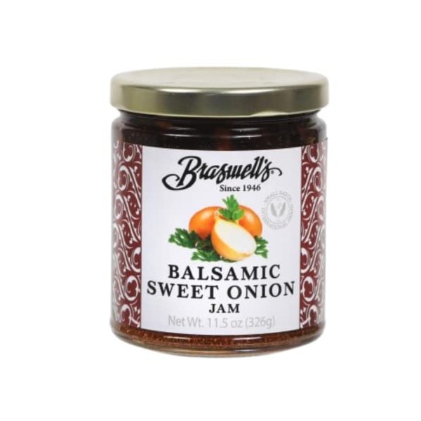 Braswell's Savory Balsamic Sweet Onion Jam 11.5oz 1-pack