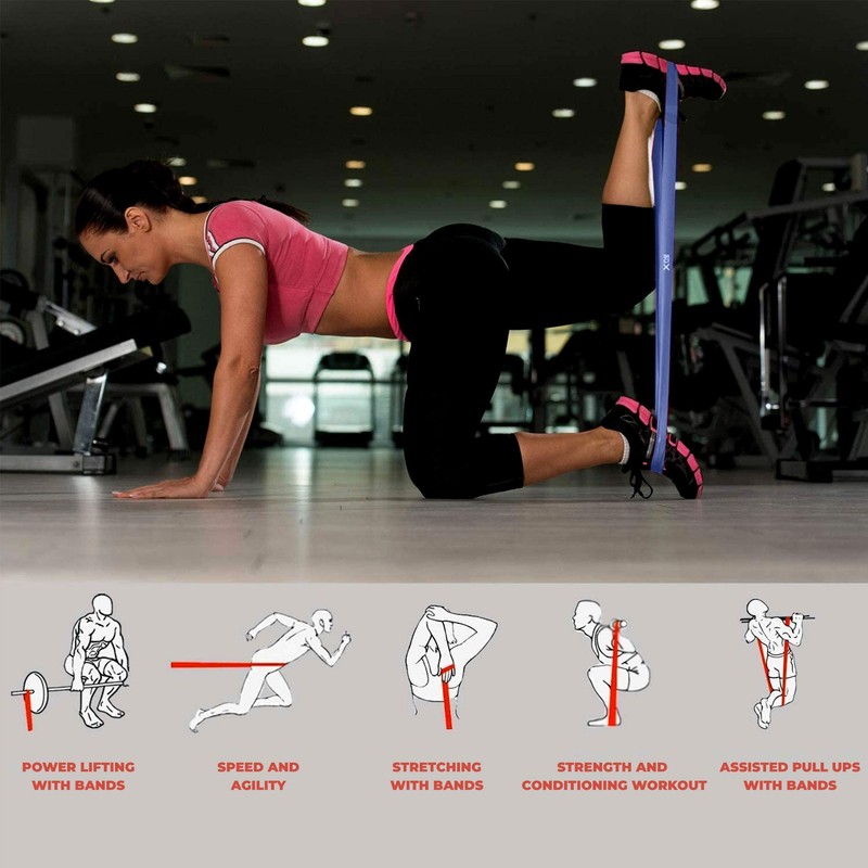 XN8 Resistance Bands Pull Up Assist Loop Bands for Powerlifting