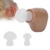Elderly Hearing Amplifier Soft Silicone Rechargeable Ear Sound Enhancer for