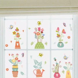 DaraBaby Vinil Decorativo Flores Minimalista Sala Comedor Recamara-47