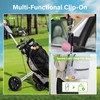 SANDIAN, Soft PU Golf Ball Set, 3 Balls with Carabiner