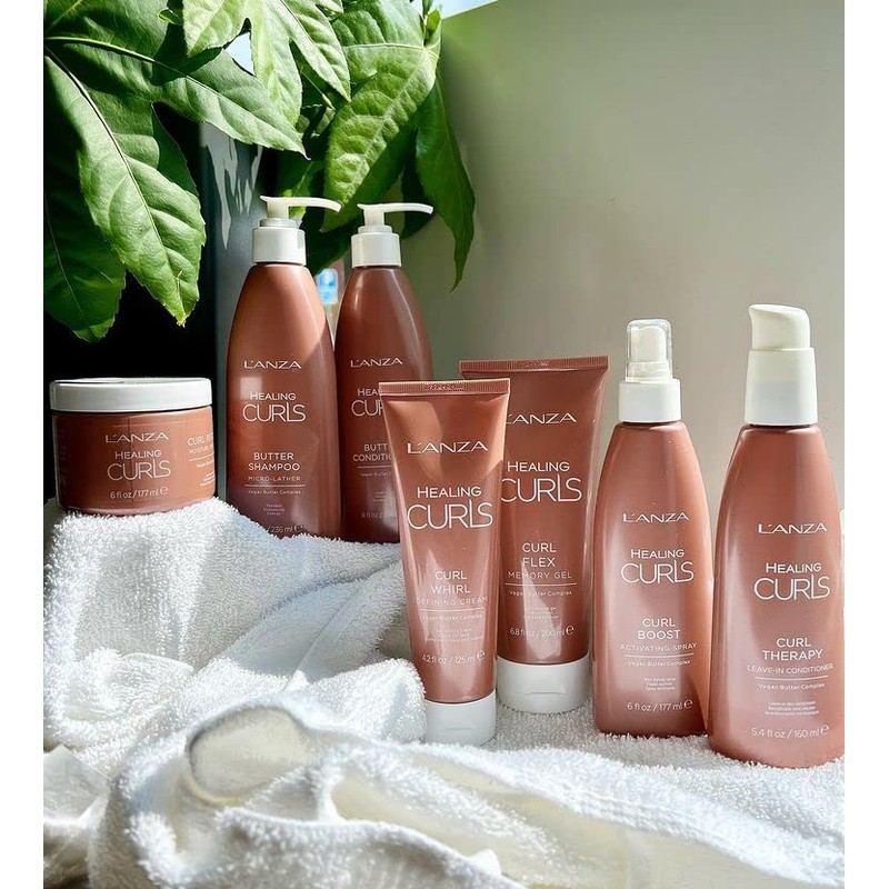 L'ANZA Healing Curls Curl Flex Memory Gel 25 Fl Oz