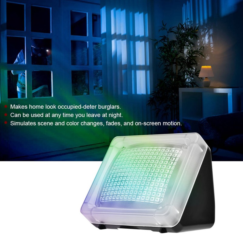 LED Light Simulator TV Home Security Anti thief TV Light