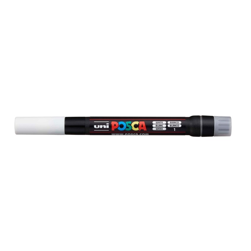 Uni Posca Marker PCF-350 Paint Glass Pen Brush Tip 8mm