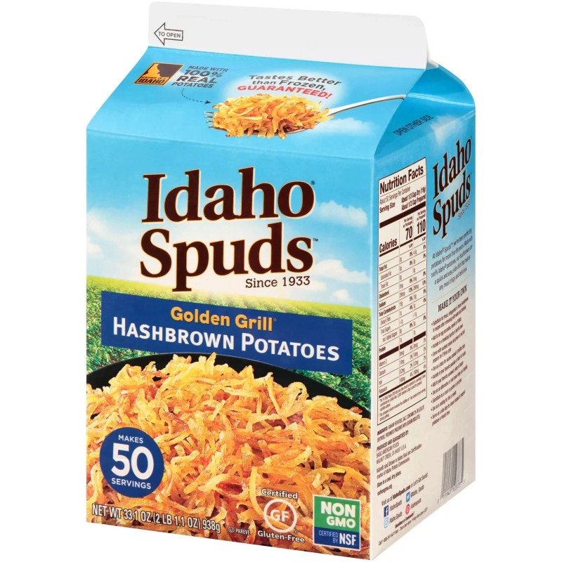 Basic American Foods Golden Grill Hashbrown Potatoes, 33oz.