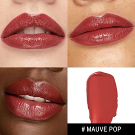 MAKI YIKA Moisture Mauve Red Lipstick for Women Hydrated Tinted Lip Balm for Dry Cracked Lips Weightless Glossy Lip Color Juicy Finish,MA059 Mauve Pop