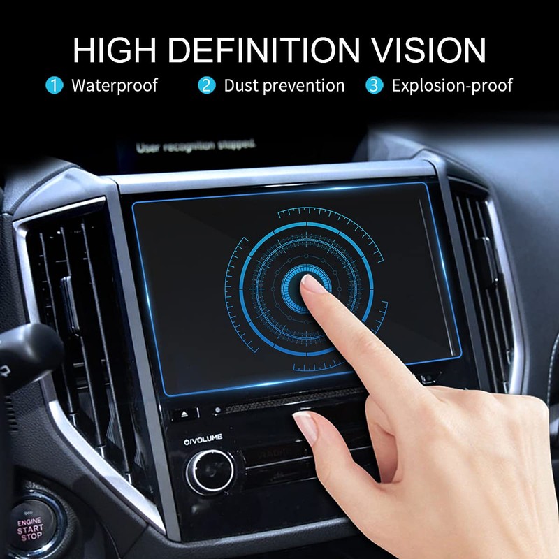INTGET Navigation Screen Protector for Subaru Impreza Crosstrek Forester Ascent
