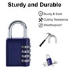 HRLORK Combination Padlock 1 Packs School Locker Lock Outdoor Weatherproof