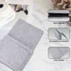 GLADFRESIT Felt Bedside Organiser Pocket, Bedside Storage Hanging Bunk Storage