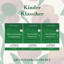 Kinder Klassiker Kollektion (Bücher + Audio-Online) - Lesemethode von Ilya Frank - Zweisprachige Ausgabe Englisch-Deutsch: Ungekürzter Originaltext - ... Lesen lernen, auffrischen und perfektionieren