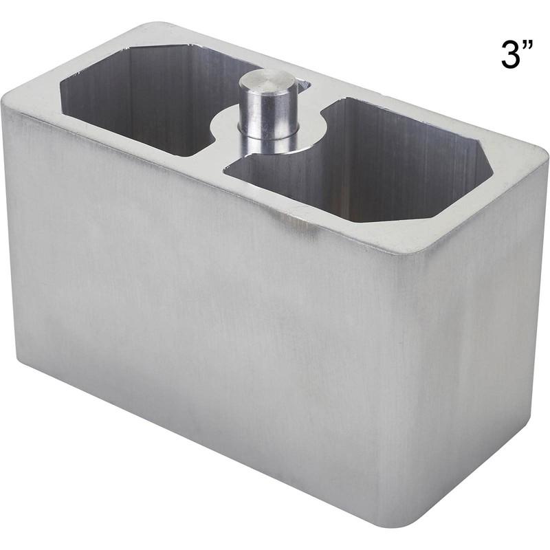 2 Inch Aluminum Leaf Spring Lowering Block - Universal, Versatile
