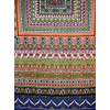 India Arts Geometric Pattern Square Cotton Tablecloth 70" x 70"